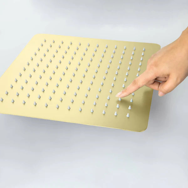 Casa Fixtures - Shower Faucets - Quadra Pressure Balanced 3-Function Ceiling Mount Shower System with Rough-In Valve (CSF-4013)