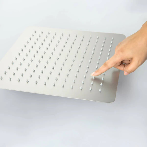 Casa Fixtures - Shower Faucets - Quadra Pressure Balanced 3-Function Ceiling Mount Shower System with Rough-In Valve (CSF-4013)