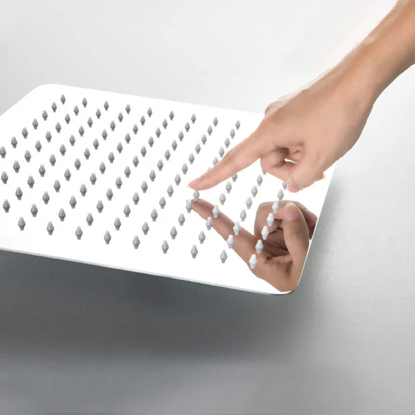 Casa Fixtures - Shower Faucets - Quadra Pressure Balanced 3-Function Ceiling Mount Shower System with Rough-In Valve (CSF-4013)