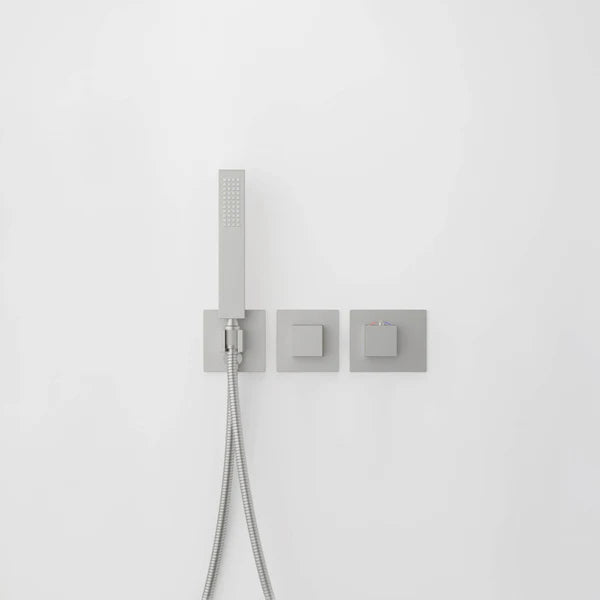 Casa Fixtures - Shower Faucets - Quadra 2-Function Thermostatic Wall Mount Shower System With Rough-in Valve (CSF-4014)