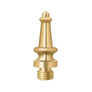 Deltana - Solid Brass Door Finials - Steeple Tip (Each)