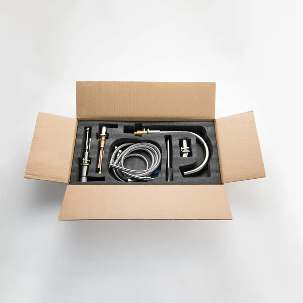 Casa Fixtures - Tub Faucets - Halo Deck Mounted Roman Bathtub Faucet with Hand Shower (CTF-3101)