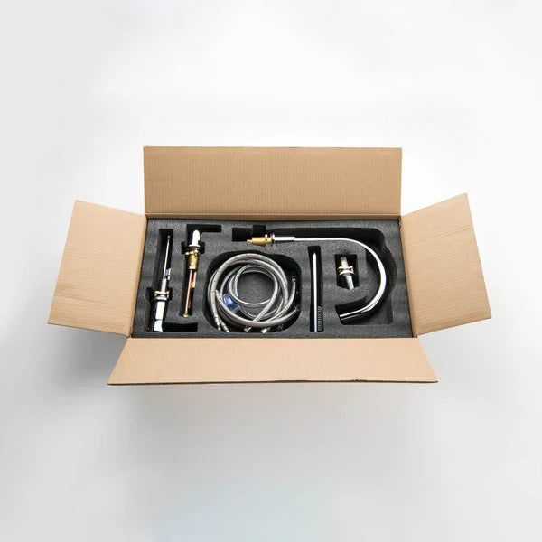 Casa Fixtures - Tub Faucets - Halo Deck Mounted Roman Bathtub Faucet with Hand Shower (CTF-3101)