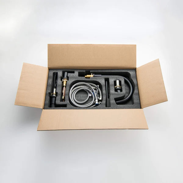 Casa Fixtures - Tub Faucets - Halo Deck Mounted Roman Bathtub Faucet with Hand Shower (CTF-3101)