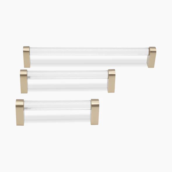 Hapny - Clarity Acrylic Collection - Cabinet Pull & Appliance Pull