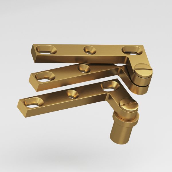 Colonial Bronze #6B Series Pivot Hinges (Three Pivot Leaves)