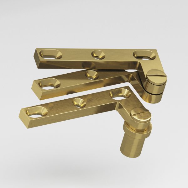 Colonial Bronze #6B Series Pivot Hinges (Three Pivot Leaves)