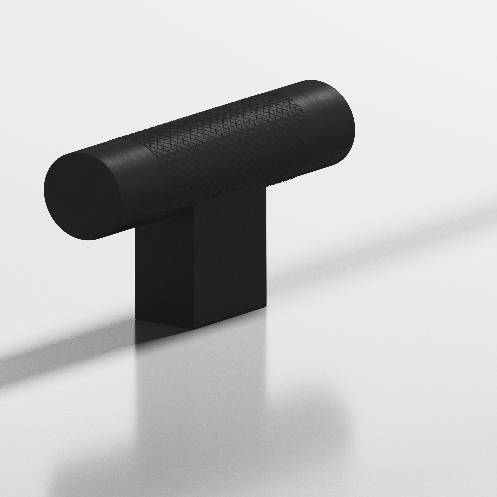 Colonial Bronze 571 T-Cabinet Knob with Diamond Knurl Accent