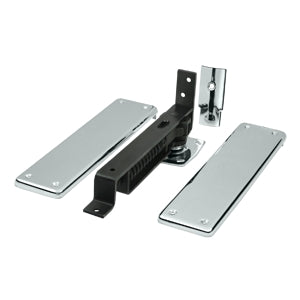 Deltana - Steel Hinges - Double Action Spring Hinge w/ Solid Brass Cover Plates (Each)