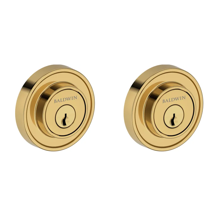 Baldwin - Reserve Collection - Deadbolts - Recessed Round Deadbolt