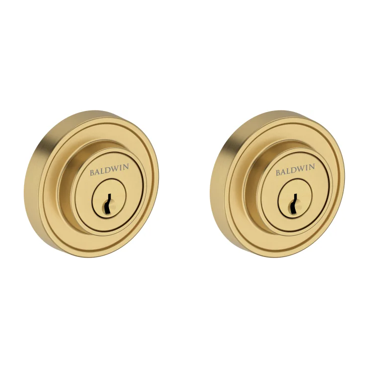 Baldwin - Reserve Collection - Deadbolts - Recessed Round Deadbolt