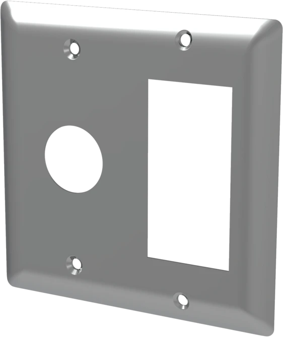 Amba - Accessories - Double Gang Plate