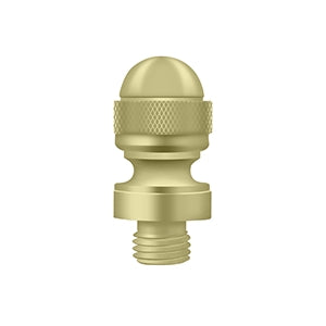 Deltana - Solid Brass Door Finials - Acorn Tip (Each)