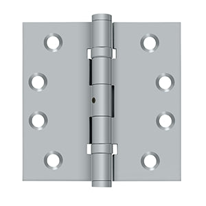 Deltana - Solid Brass Hinges - 4" x 4" NRP Ball Bearing Door Hinge Square Corner (Pairs)