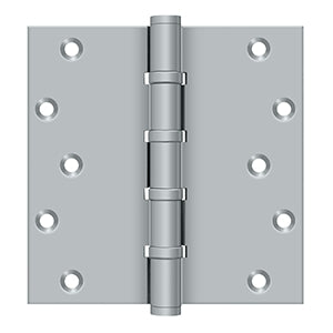 Deltana - Solid Brass Hinges - 6" x 6" Ball Bearing Door Hinge Square Corner (Pairs)