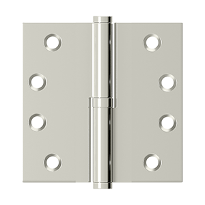 Deltana - Solid Brass Hinges - 4" x 4" Lift-Off Door Hinge (Each)