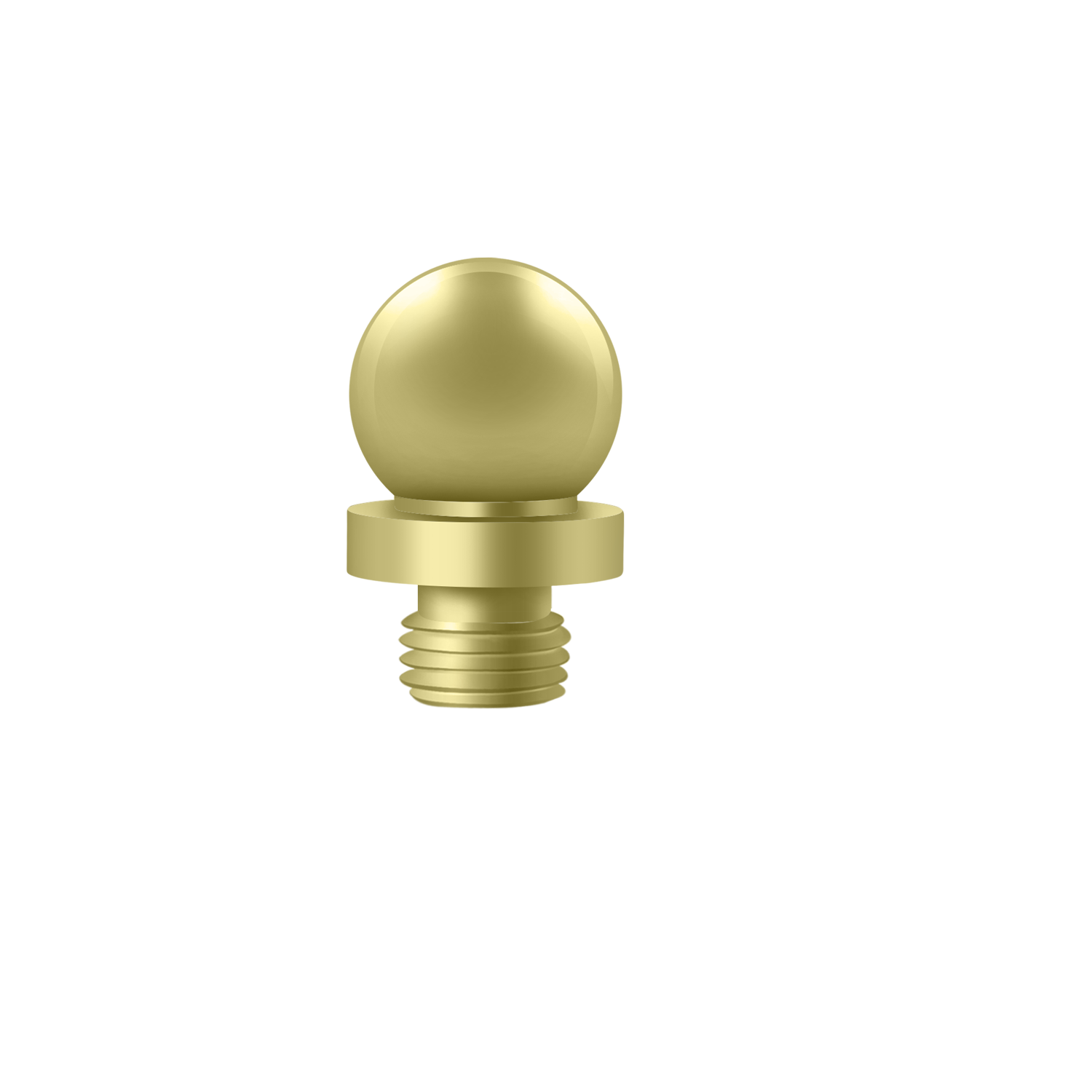 Deltana - Solid Brass Door Finials - Ball Tip For 3" x 3" And 3" X 2-1/2" (Each)