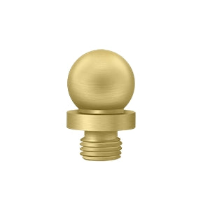 Deltana - Solid Brass Door Finials - Ball Tip (Each)