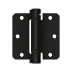 Deltana - Steel Hinges - 3-1/2" x 3-1/2" Single Action Spring Hinge 1/4" Radius Corner (Each)