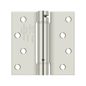 Deltana - Steel Hinges - 4" x 4" Single Action Spring Hinge Square Corner (Each)
