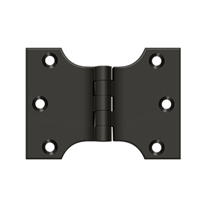 Deltana - Solid Brass Hinges - 3" x 4" Parliament Door Hinge (Pairs)