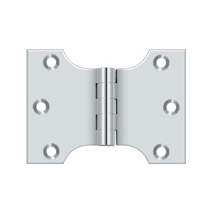 Deltana - Solid Brass Hinges - 3" x 4" Parliament Door Hinge (Pairs)