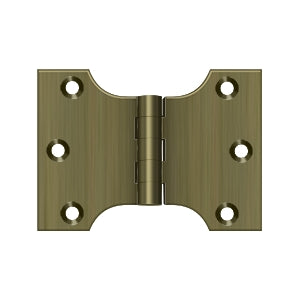 Deltana - Solid Brass Hinges - 3" x 4" Parliament Door Hinge (Pairs)