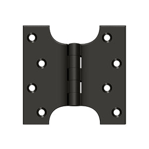 Deltana - Solid Brass Hinges - 4" x 4" Parliament Door Hinge (Pairs)