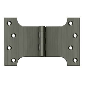 Deltana - Solid Brass Hinges - 4" x 6" Parliament Door Hinge (Pairs)