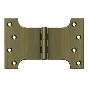 Deltana - Solid Brass Hinges - 4" x 6" Parliament Door Hinge (Pairs)