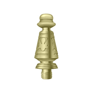 Deltana - Solid Brass Door Finials - Ornate Tip (Each)