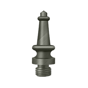 Deltana - Solid Brass Door Finials - Steeple Tip (Each)