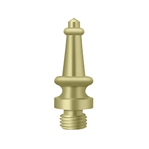 Deltana - Solid Brass Door Finials - Steeple Tip (Each)