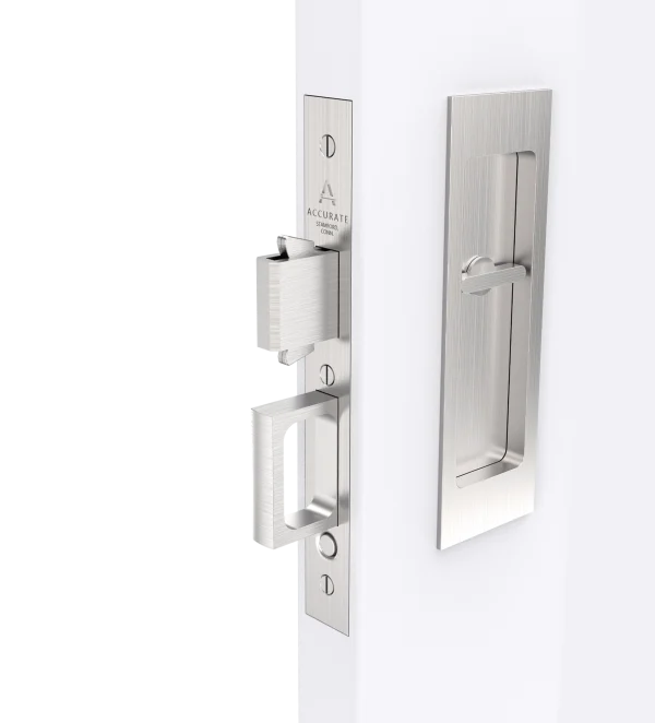 Accurate - Pocket Door Sets - Invisi-Mount Fastener (Single Cylinder)