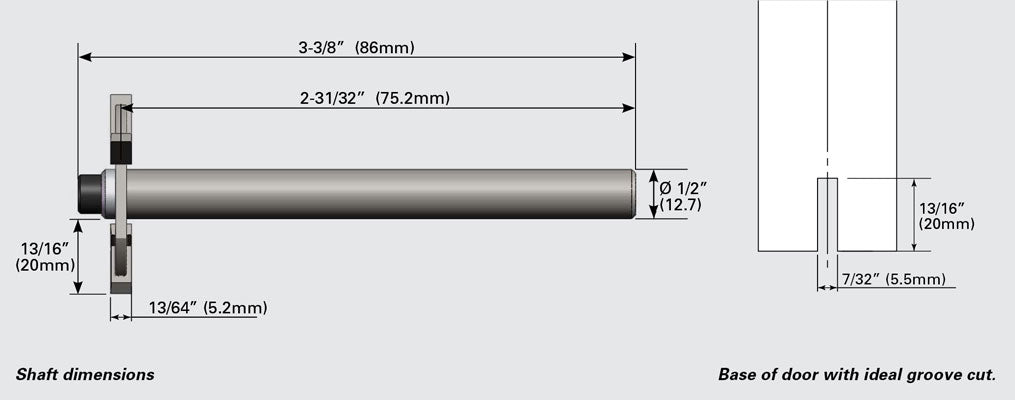 Cavity Sliders - Door Groove Cutter