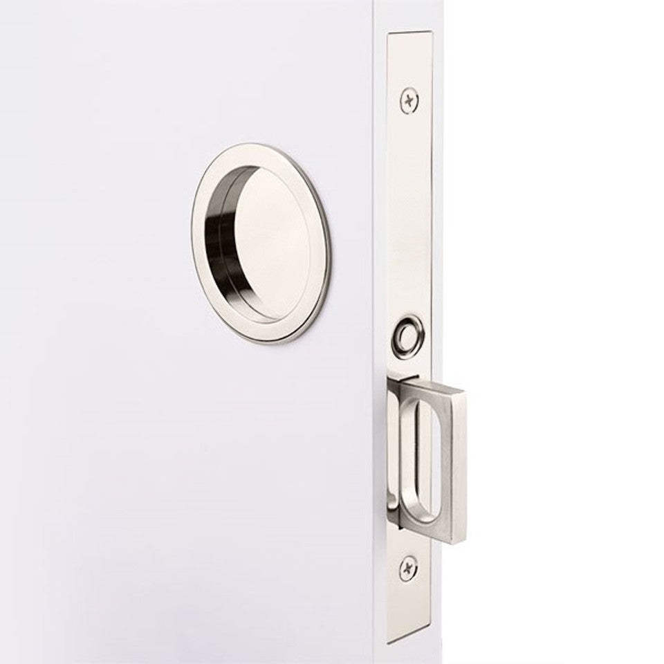 Emtek Round Pocket Door Mortise Lock