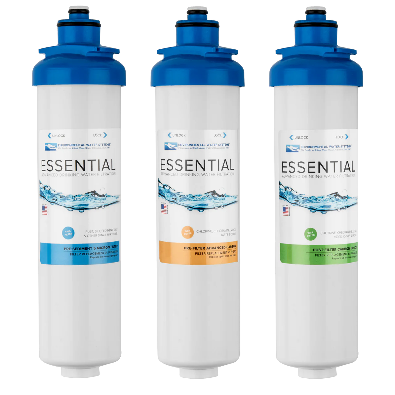 EWS - Drinking Water Systems - Filter Replacement For Essential DWS & DWS-UV (Filter Only)