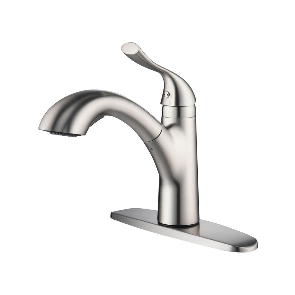 KIBI - Single Handle Pull Down Kitchen Faucet - F103