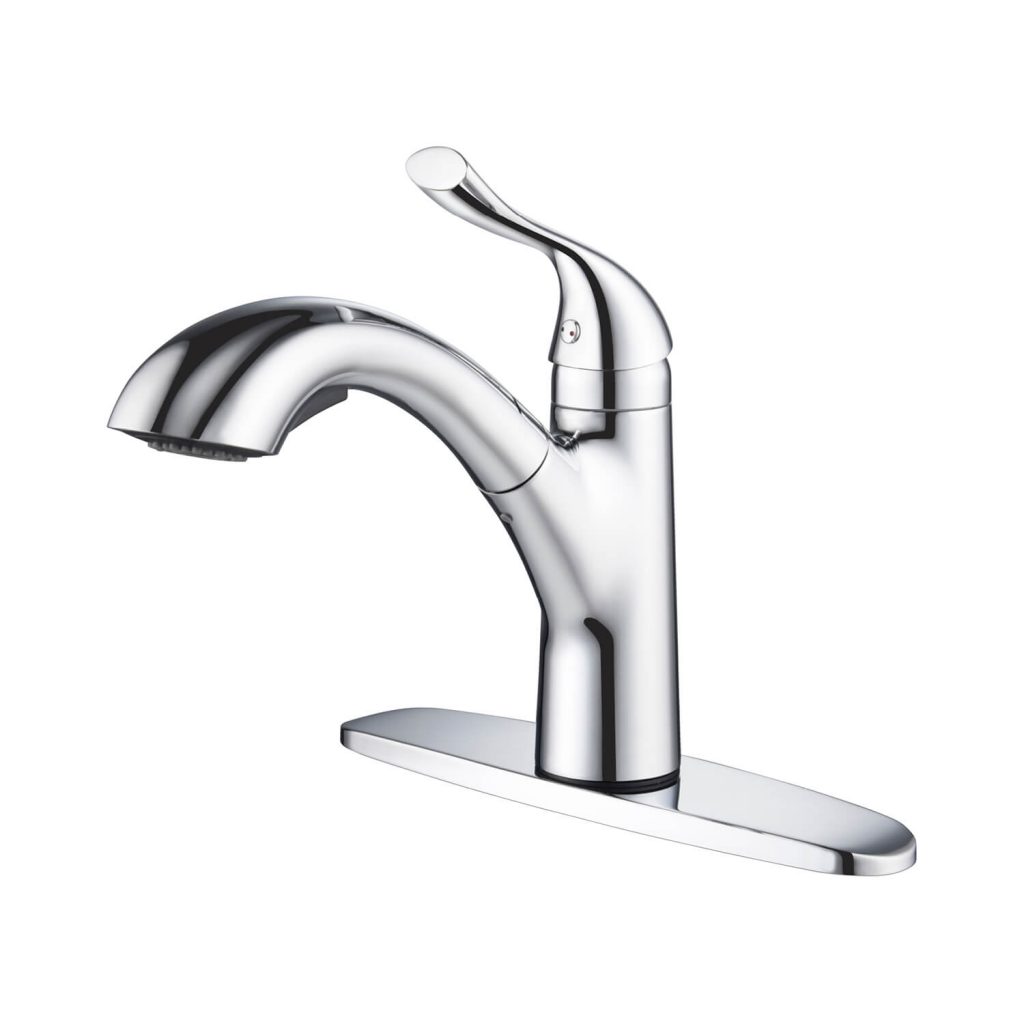 KIBI - Single Handle Pull Down Kitchen Faucet - F103