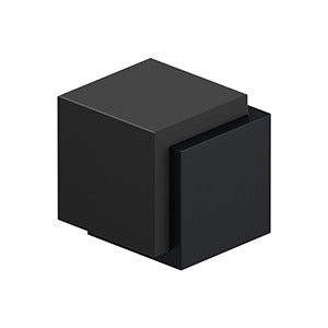 Deltana - Floor Bumpers - 1-3/4" Contemporary Cube Floor Door Bumper