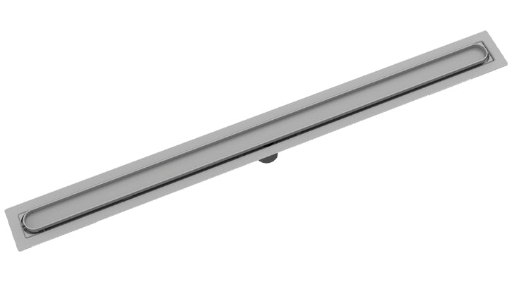 Infinity Drain - Fixed Flange Stainless Channel - FFDTIF 65 Disco-Rectangle Linear Drain