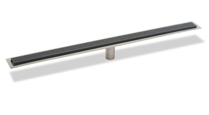 Infinity Drain - Fixed Flange Stainless Channel - FFGR 65 Adhesion Linear Drain