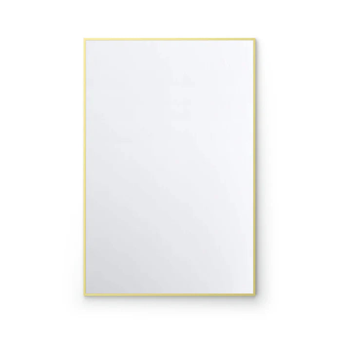 Casa Fixtures - Bathroom Accessories - 24" x 36" Shatterproof Wall Mount Metal Frame Mirror (FM1-2436)