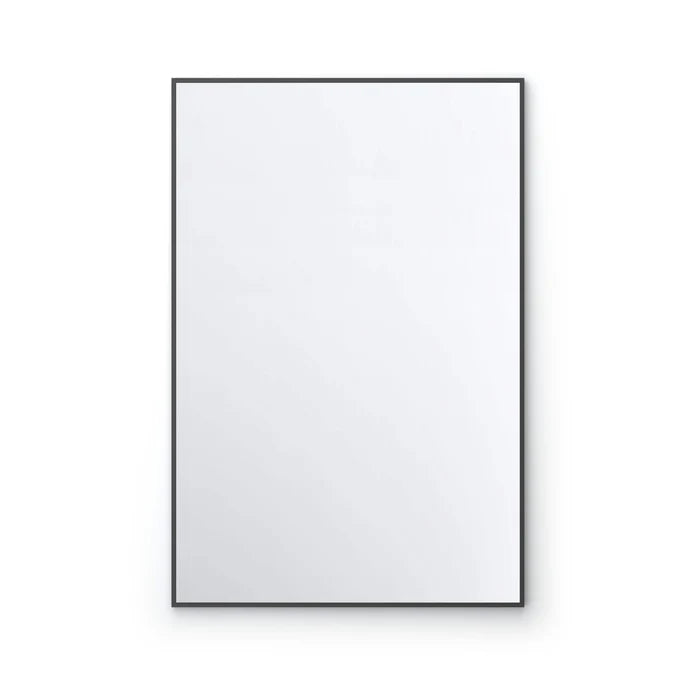 Casa Fixtures - Bathroom Accessories - 24" x 36" Shatterproof Wall Mount Metal Frame Mirror (FM1-2436)