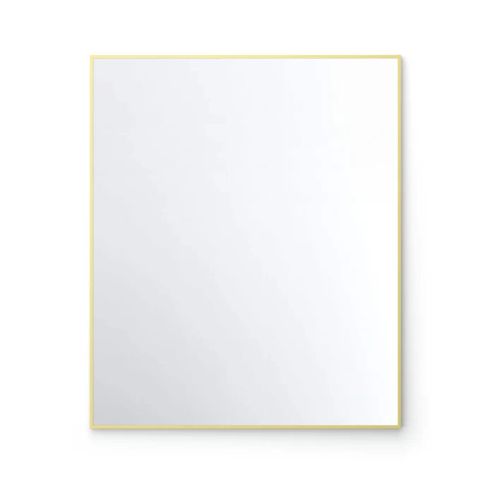 Casa Fixtures - Bathroom Accessories - 30" x 36" Shatterproof Wall Mount Metal Frame Mirror (FM1-3036)