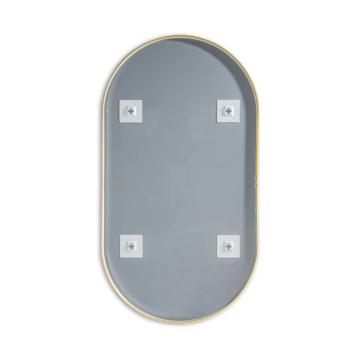 Casa Fixtures - Bathroom Accessories - 24" x 44" Shatterproof Wall Mount Metal Frame Mirror (FM4-2444)