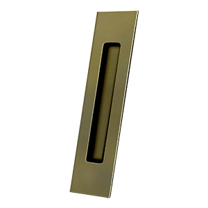 Deltana - Flush Pulls - 10" x 2-1/4" Heavy Duty Rectangular Flush Pull