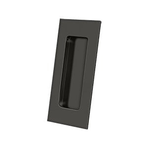 Deltana - Flush Pulls - 4" x 1-7/8" Heavy Duty Rectangular Flush Pull