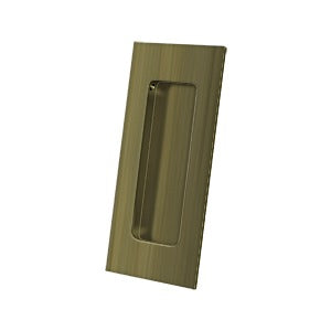 Deltana - Flush Pulls - 4" x 1-7/8" Heavy Duty Rectangular Flush Pull