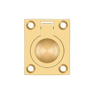 Deltana - Flush Ring Pulls - 1-3/4" x 1-3/8" Flush Ring Pull